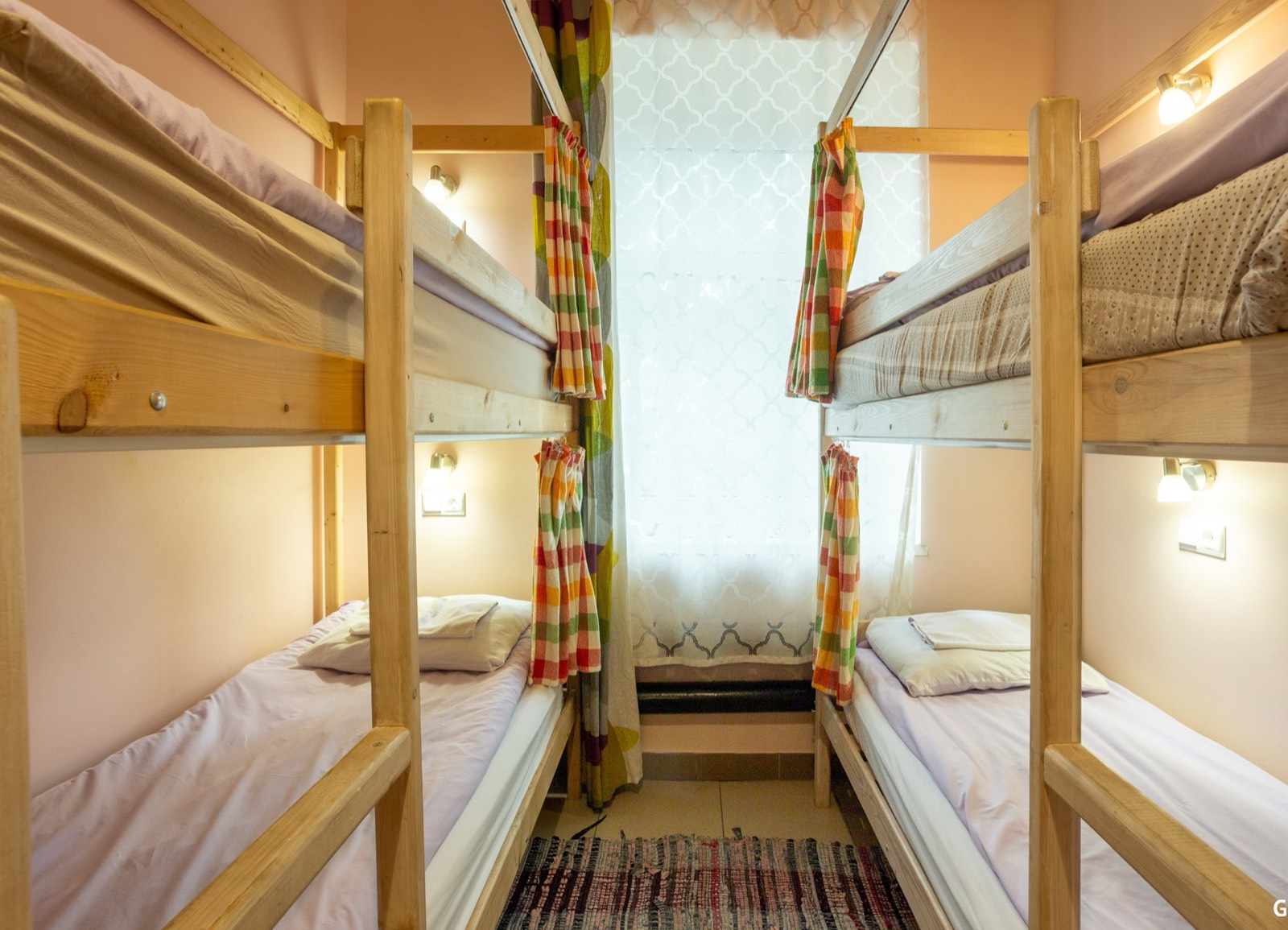 Pink female dorm